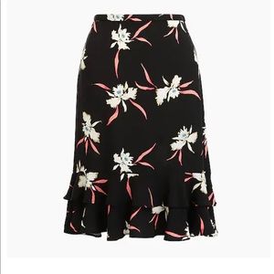 📣 Moving Sale!! ✨ J.Crew Factory Double-tiered flounce skirt - Med
